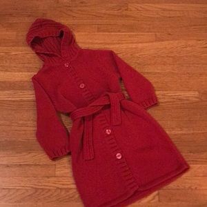 Gymboree Red Sweater Coat